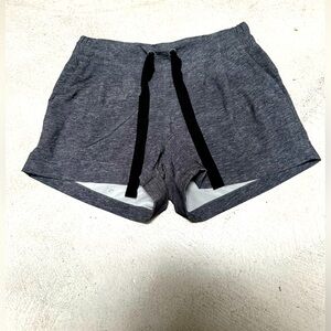 Lululemon pleated grey athleasure shorts